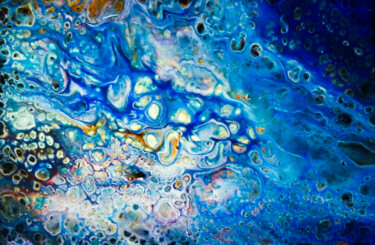 Peinture intitulée "Phytoplankton" par Antonio Bagia, Œuvre d'art originale, Acrylique