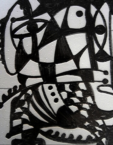 "Expressionismo 210" başlıklı Tablo Antonio Guimaraes tarafından, Orijinal sanat, Akrilik