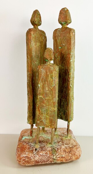 Escultura intitulada "composición 35" por Antonio Martinez Ruiz, Obras de arte originais, Madeira