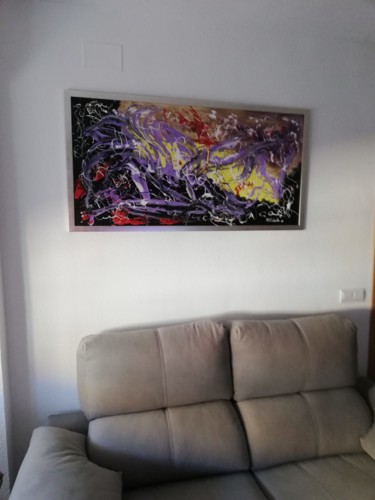 Peinture intitulée "Claro oscuro" par Antonio Sánchez Cabello, Œuvre d'art originale, Acrylique