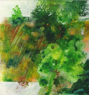Pittura intitolato "Landscape series no…" da Anuar Dan, Opera d'arte originale