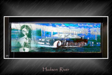 Painting titled "Hudson River" by Alexandre Podgorny, Original Artwork