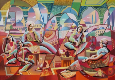 Pintura titulada "Apollonas Soben`s «…" por Apollonas Soben, Obra de arte original, Oleo Montado en Bastidor de camilla de m…