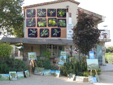 "ARDOISES DOMAINE DU…" başlıklı Tablo Applestrophe tarafından, Orijinal sanat, Akrilik