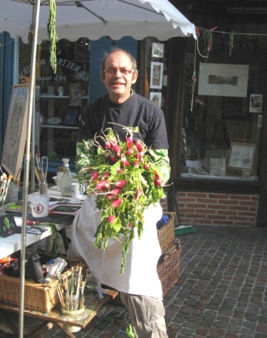 "BEAUVAIS OISE, grâc…" başlıklı Tablo Applestrophe tarafından, Orijinal sanat, Akrilik