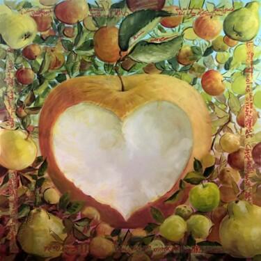 Peinture intitulée "40 ieme anniversair…" par Applestrophe, Œuvre d'art originale, Acrylique