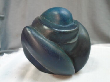 Sculpture intitulée "Femme boule stylisé…" par Marie Ruiz, Œuvre d'art originale, Terre cuite