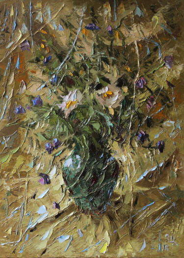 Malarstwo zatytułowany „Полевые Цветы” autorstwa Ара Гевондян, Oryginalna praca, Olej