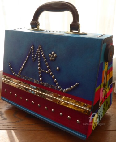 Design titled "Sac à main en bois" by Marina Argentini, Original Artwork, Accessories