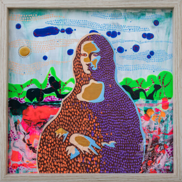 绘画 标题为“Mona Lisa and chang…” 由Ariadna De Raadt, 原创艺术品, 丙烯
