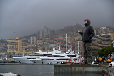 Fotografia intitolato "Monaco" da Arkadiusz Gepchard, Opera d'arte originale, Fotografia digitale
