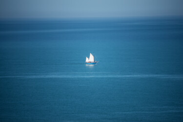 "White sail" başlıklı Fotoğraf Arkadiusz Gepchard tarafından, Orijinal sanat, Dijital Fotoğrafçılık