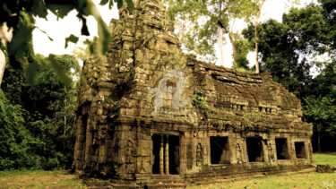 Fotografie getiteld "Angkor Wat, Cambodi…" door Armajay, Origineel Kunstwerk, Digitale fotografie