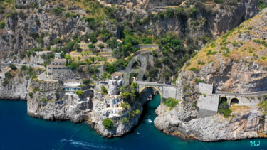 Fotografia intitulada "The Amalfi Coast in…" por Armajay, Obras de arte originais, Fotografia digital