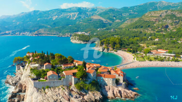 Fotografia intitolato "Montenegro, Seaside…" da Armajay, Opera d'arte originale, Fotografia digitale