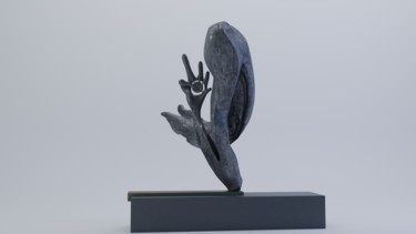 Sculpture titled "Дырка" by Arman Bai, Original Artwork, 3D Modeling