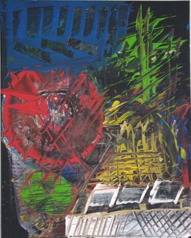 Malerei mit dem Titel "opera" von Armand Latournald, Original-Kunstwerk, Acryl