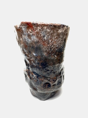 Sculptuur getiteld "Vaso 240424" door Armando D'Andrea, Origineel Kunstwerk, Klei