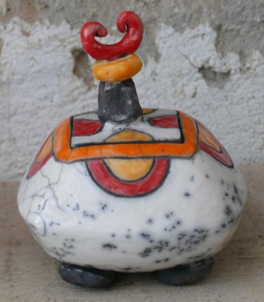 Design titled "Boite corne" by Armelle Colombier, Original Artwork, Ceramics