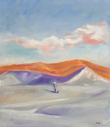 Картина под названием "Dune" - Armen Melkonian, Подлинное произведение искусства, Масло