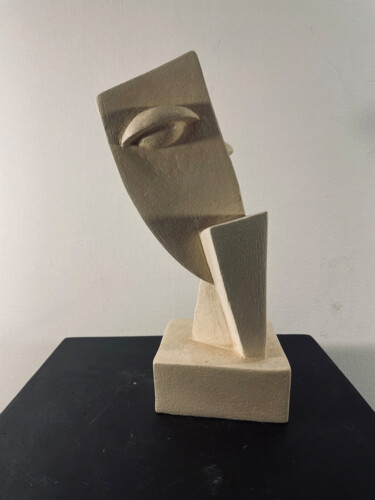 「ARIEL, LA TEMPETE」というタイトルの彫刻 Arnaud Quercyによって, オリジナルのアートワーク, セラミックス
