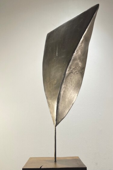 Skulptur mit dem Titel "Murmuration" von Arnaud Quercy, Original-Kunstwerk, Metalle