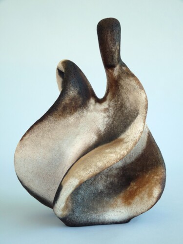 Sculpture intitulée "ARCHETYPE K24PM46" par Arne Petersen, Œuvre d'art originale, Terre cuite