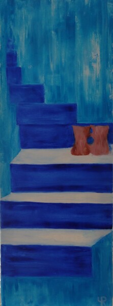 Картина под названием "Позитивная картина…" - Ярослава Чезлова, Подлинное произведение искусства, Масло Установлен на Деревя…