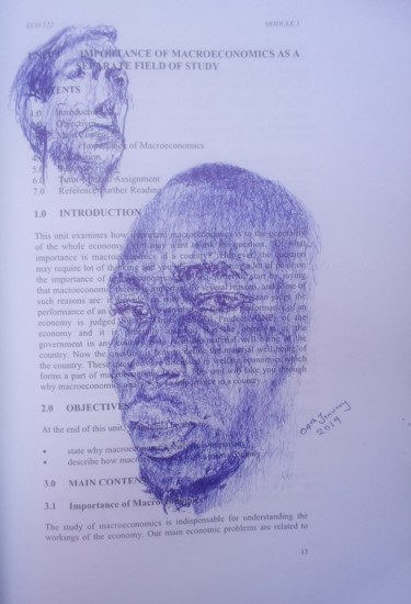 Rysunek zatytułowany „Pen Sketch ~ Titled…” autorstwa Affordable Art, Oryginalna praca, Długopis