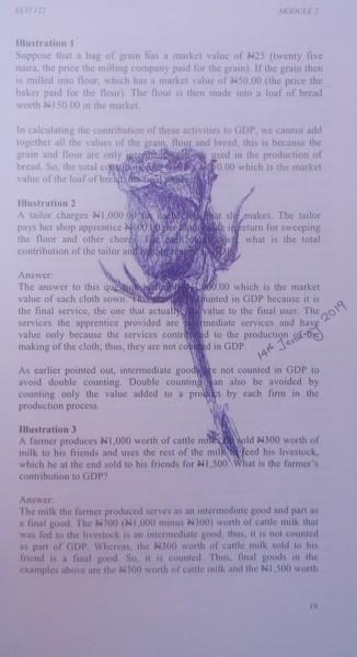 Drawing titled "Rose Drawing ~ Ball…" by Affordable Art, Original Artwork, Ballpoint pen