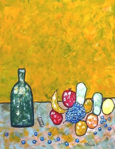 Peinture intitulée "Nature morte" par Art Investors, Œuvre d'art originale