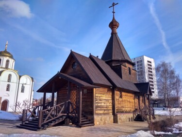 "wooden-chapel / 2" başlıklı Fotoğraf Art-Teodora tarafından, Orijinal sanat, Dijital Fotoğrafçılık