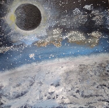 绘画 标题为“Голубая планета” 由Art-Teodora, 原创艺术品, 丙烯