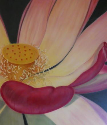 "Lotusblüte" başlıklı Tablo Urs tarafından, Orijinal sanat, Akrilik