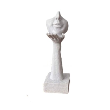 Sculpture titled "Wishes Sculpture" by Dervis Yusuf Akdemir, Original Artwork, Resin