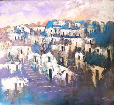 Painting titled "Abbandoni" by Luigi Torre, Original Artwork, Acrylic