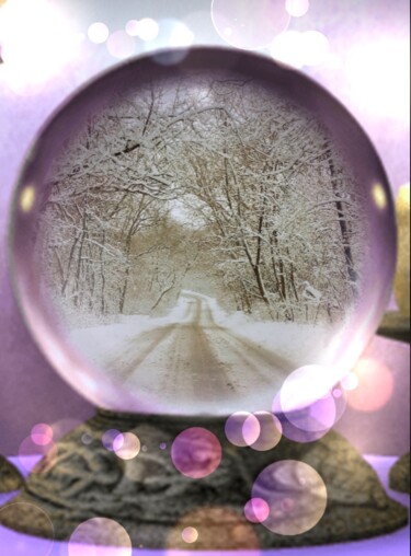 Photography titled "Snow Globe" by Artistry By Ajanta, Original Artwork, Digital Photography