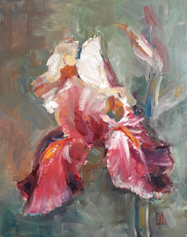 Painting titled "Grace" by Olesya Lopatina, Original Artwork, Oil