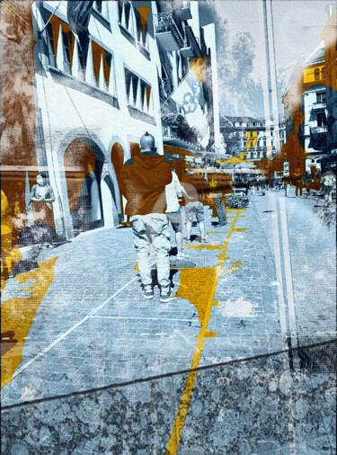 Fotografie getiteld "Street Art  Zürich" door Art Moé, Origineel Kunstwerk, Digitale fotografie