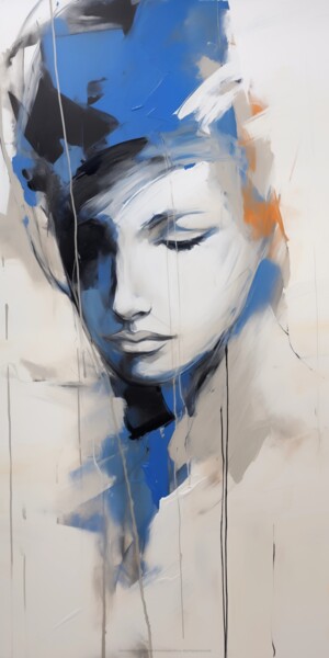 Arte digital titulada "Serene Whispers" por Artopia By Nick, Obra de arte original, Pintura Digital