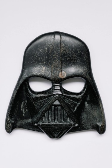 Sculpture titled "Darth Vader 7" by Alexandr And Serge Reznikov, Original Artwork, Plastic