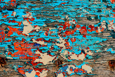 Photography titled "Peeling paint" by Anna Sowinska, Original Artwork, Digital Photography