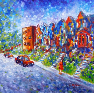 제목이 "Rue de Montréal - P…"인 미술작품 Artstudio29로, 원작, 기름