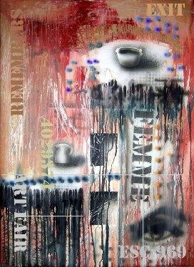 Картина под названием "Remembers" - Arturo Carrión, Подлинное произведение искусства, Масло