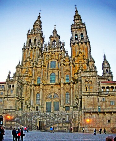 Fotografía titulada "Catedral de Santiag…" por Arturo Carrión, Obra de arte original