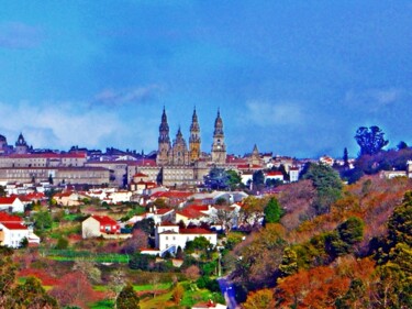 Fotografía titulada "Santiago de Compost…" por Arturo Carrión, Obra de arte original