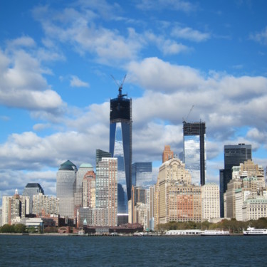 Photography titled "Manhattan from the…" by Anne Sisun Kermarrec, Original Artwork