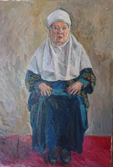 Painting titled "Wisdom" by Assol Agaidarova, Original Artwork