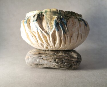 雕塑 标题为“Tectonique 2” 由Catherine Astolfi, 原创艺术品, 陶瓷