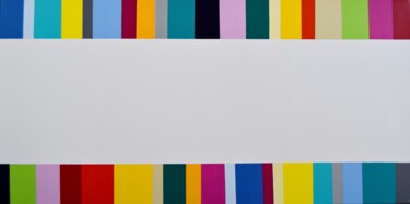 Peinture intitulée "Two stripes!" par Astrid Stoeppel, Œuvre d'art originale, Acrylique